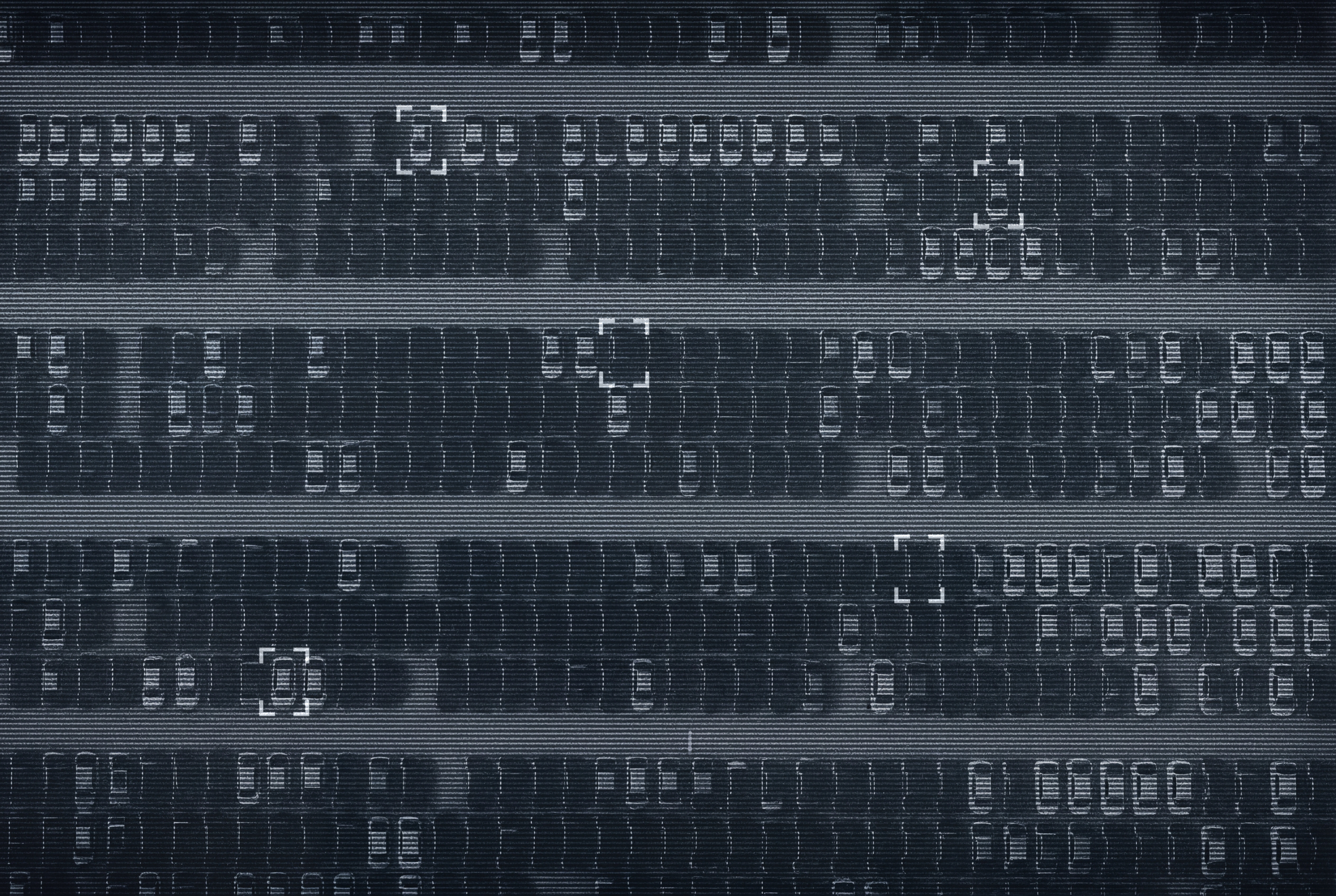 Parkplatz Überwachungskamera Vogelperspektive mit Trackingindikator